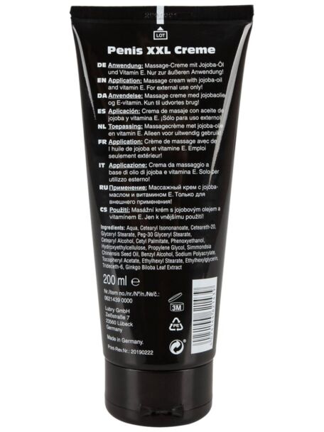 Penis XXL Creme 200 ml.