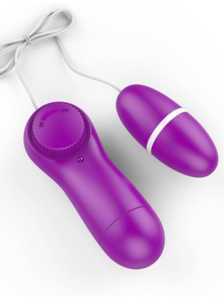 Vibrating egg with remote
