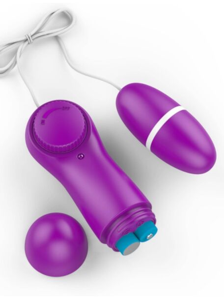 Vibrating egg with remote