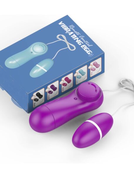 Vibrating egg with remote