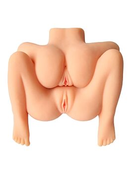 Cyberskin Realistic vagina and rear Isa & Bianca