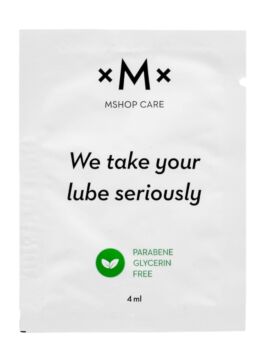 Mshop Care Lube:It Waterbased 4ml (Sachet)